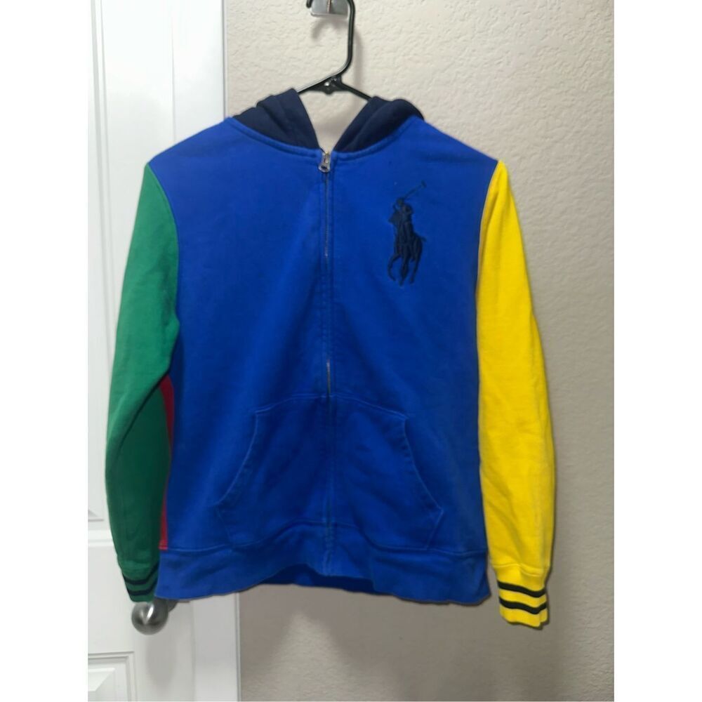 Vintage Polo Ralph Lauren ColorBlock Hoodie